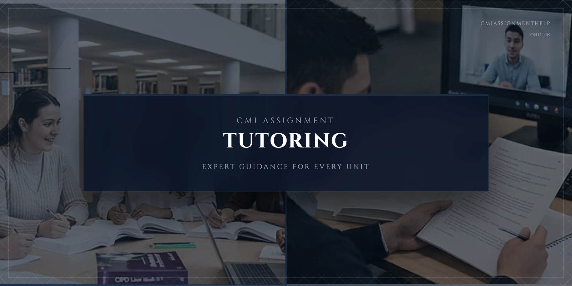 CMI Assignment Tutoring: Expert Guidance for Every Unit and Level